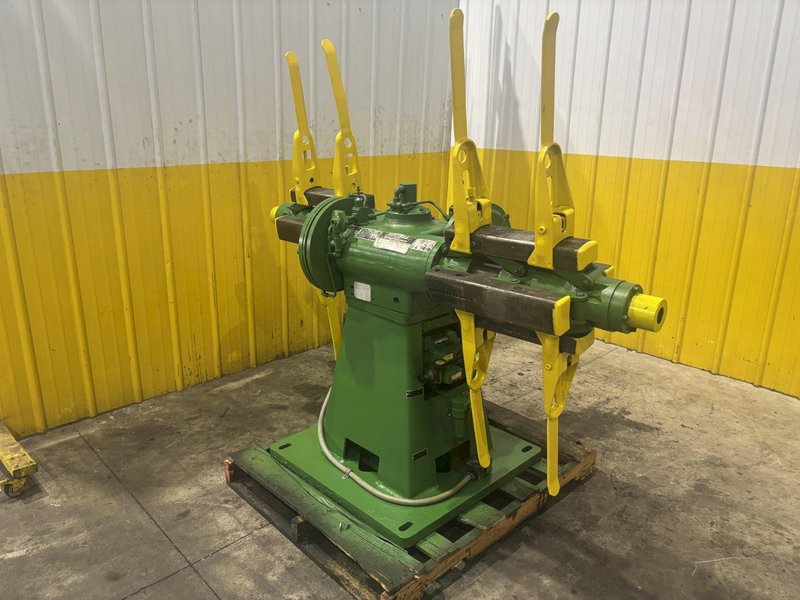 2,000 LBS X 12&quot; LITTELL MODEL #20-12 DOUBLE END PULL OFF UNCOILER COIL REEL: STOCK #23714