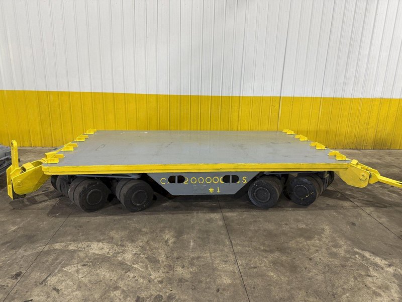 200,000 LBS x 144" x 78" LORDSTOWN HEAVY DUTY ROLLING TRANSFER CART: YOBRO #23995