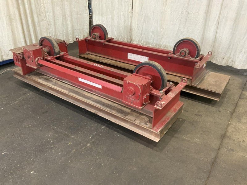5 TON WELDWIRETANK TURNING ROLL SET: STOCK #81020