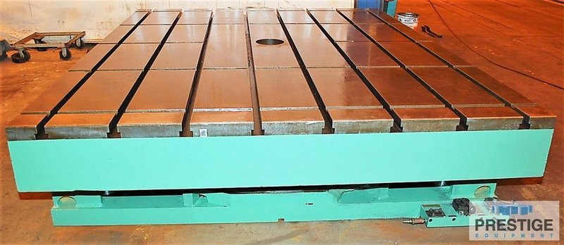 Giddings &amp; Lewis 96&quot; x 120&quot; Fixture Table (Rotary Not Working)