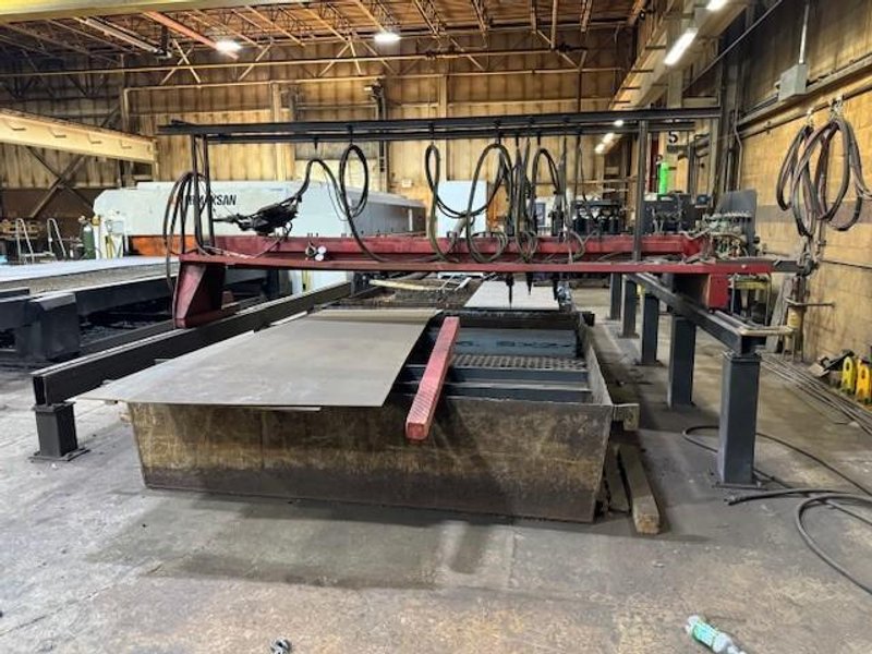 USED MG MESSER 10&#039; X 20&#039; CNC OXY FUEL CUTTING SYSTEM, Stock# 11116, Year: 1992
