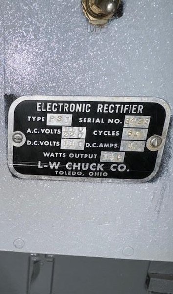 DELTA MILWAUKEE TOOL M AKER SURFACE GRINDER STOCK #3742