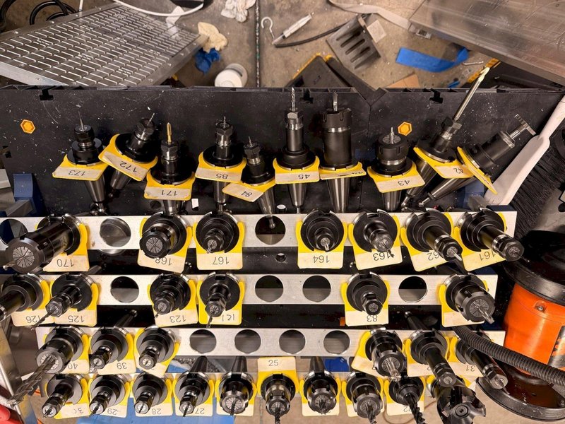 2023 TM-2P with HRT 160 4th Axis, Probing, 10K Rpm spindle, 20 ATC, large tooling package