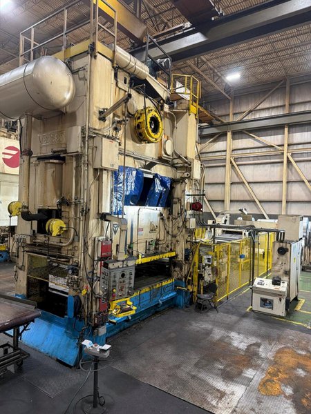 1200 Ton, VERSON #SE-1200-120-84T, SSDC PRESS w/MINSTER/COE FEED LINE