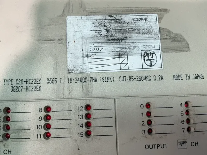 OMRON LOGIC CONTROLLER UNIT   -  C20-MC22EA