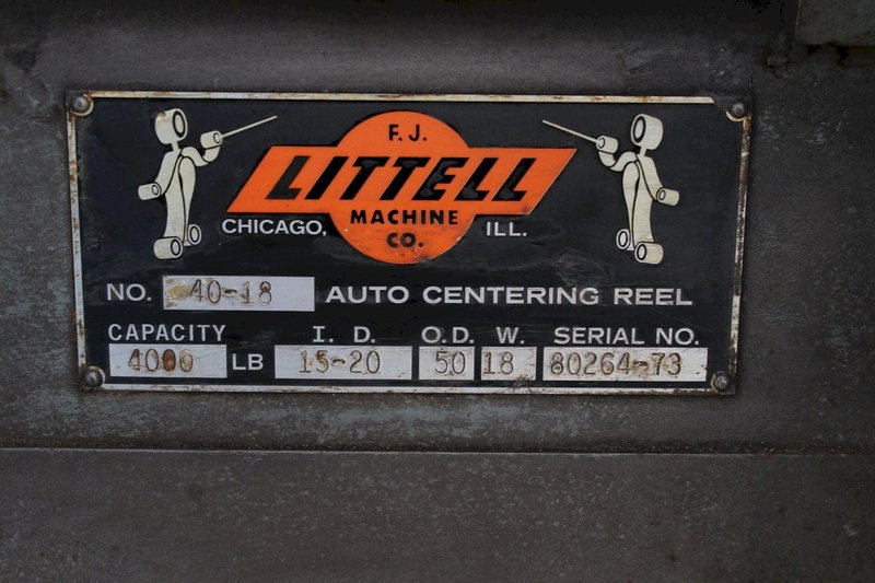 4000 LBS LITTELL COIL REEL: STOCK #75819