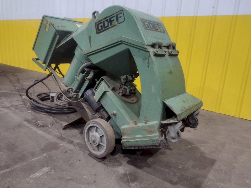 13&quot; WIDE GOFF MODEL #15E13 PORTABLE SHOT BLAST CLEANING UNIT: STOCK #19817