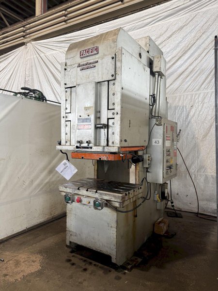 110 TON PACIFIC 110 PF-OBS HYDRAULIC PRESS. STOCK # 0223826.