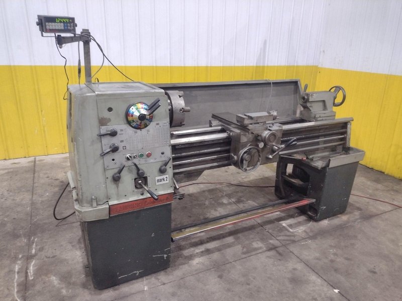15" X 50" CLAUSING MODEL #15 COLCHESTER ENGINE LATHE: YOBRO #23986