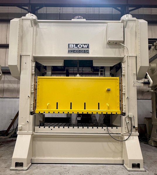 400-ton Blow SC2-400-108-54 Straight Side Mechanical Stamping Press For Sale, Year 1997