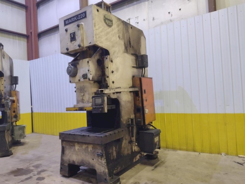 200 TON SUTHERLAND MODEL #MARK-220 GAP FRAME PRESS 4" STROKE NEW 2014 : YOBRO #25700