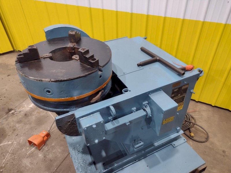 2500 LBS ARONSON MODEL HD25A POWERED WELDING POSITIONER, 110 VOLT SINGLE PHASE: STOCK #17996