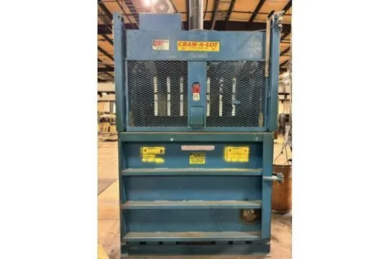 CRAM-A-LOT DBR-60-LU VERTICAL BALER, STOCK# 14377J