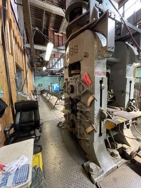 8&quot; X 22&quot; X 20&quot;  BLISS 4-HIGH ROLLING MILL (14537)