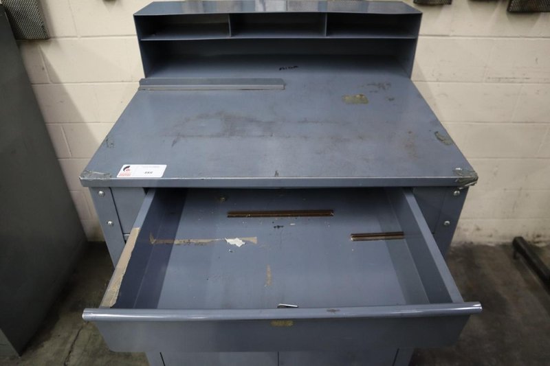 Metal Shipping Desk- Auction Item