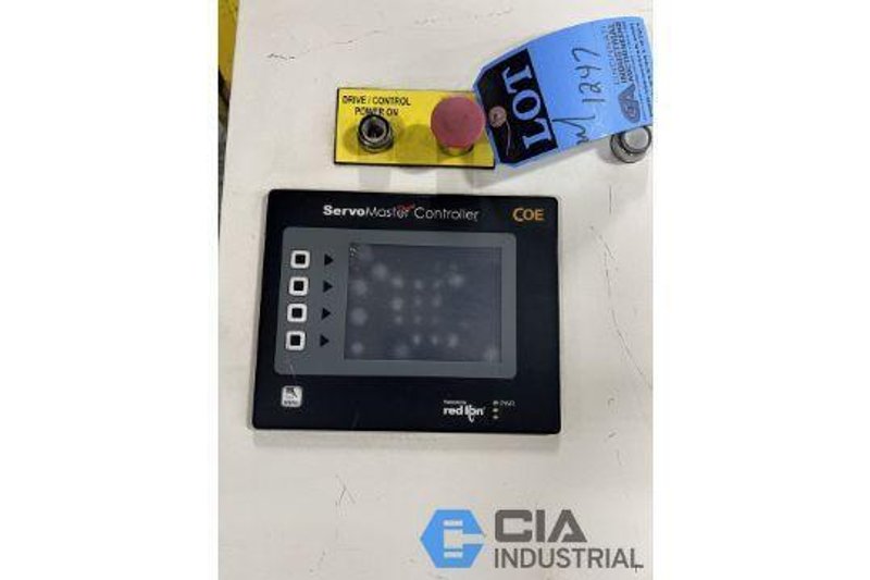 12&quot; Coe Press Equipment High Strength Steel Combination Servo Feed Straightener, Year 2015