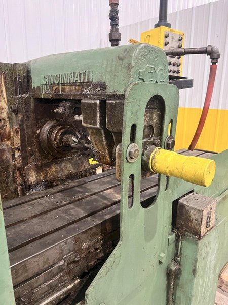 12&quot; x 60&quot; CINCINNATI MODEL #215-153 PLAIN HYPOWERMATIC HORIZONTAL BED-TYPE MILL / MILLING MACHINE: STOCK #20688