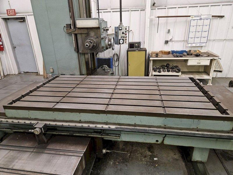 4&quot; NOMURA B-100WP HORIZONTAL BORING MILL. STOCK #0239625