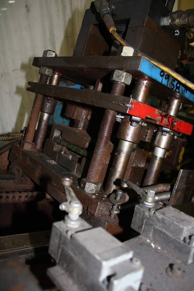 15 TON (EST) TISHKEN INCLINE HYDRAULIC CUTOFF PRESS:  STOCK #67389