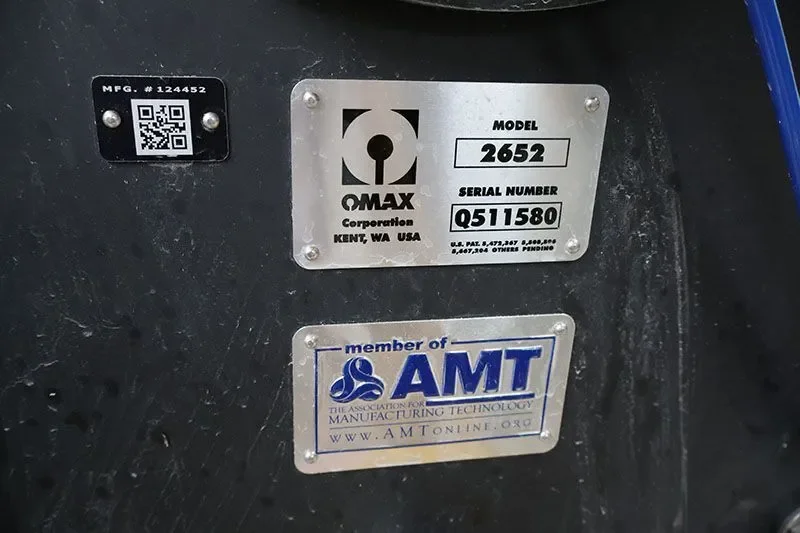 2020 OMAX 2652 | Waterjet Cutters