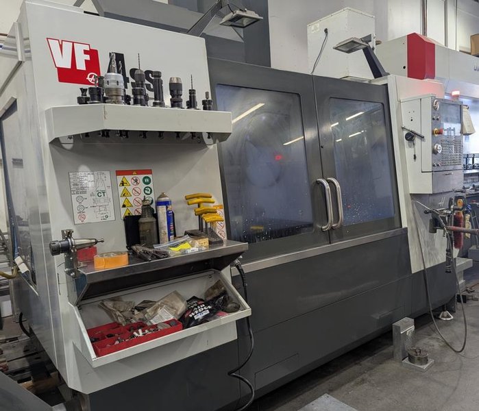 2017 HAAS VF 4SS with Probing and 4th Axis Ready! Vertical Machining Center