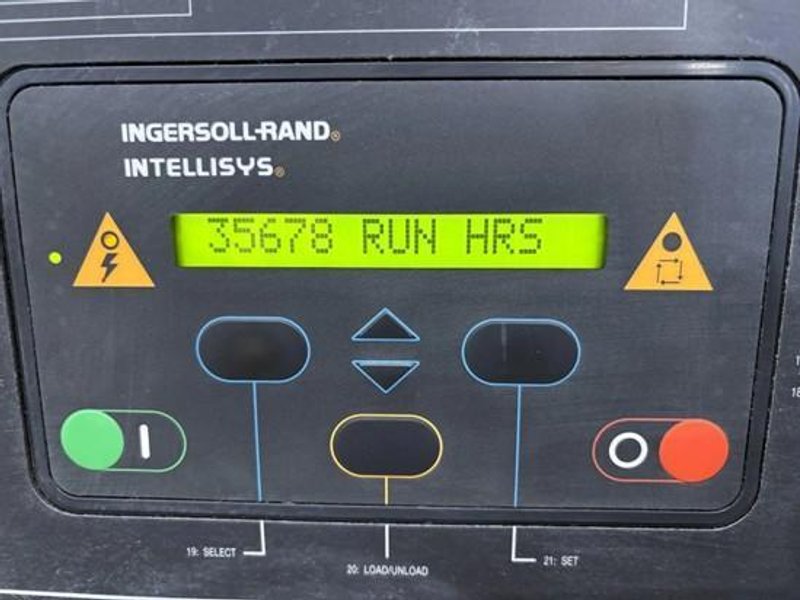 25 HP INGERSOLL-RAND ROTARY SCREW AIR COMPRESSOR, MODEL #SSR-UP6-25-125