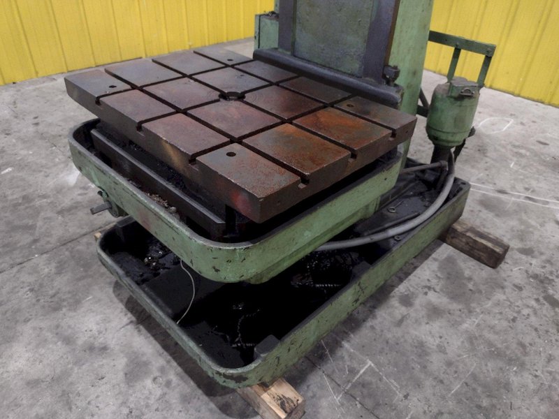 28&quot; CINCINNATI BICKFORD MODEL #3L GEARED HEAD SINGLE SPINDLE  DRILL: STOCK #22815