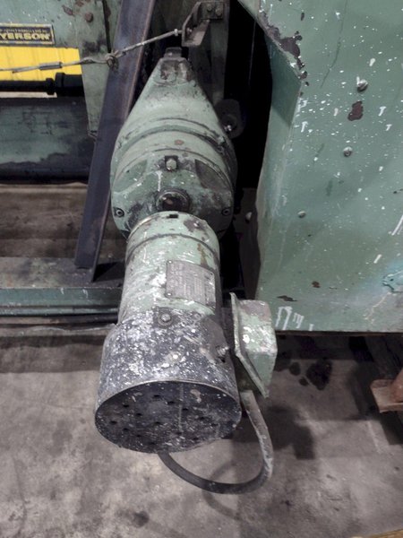 8' X 1/2" BERTSCH #9 3-ROLL INITIAL PINCH PLATE BENDING ROLL: YOBRO #25159