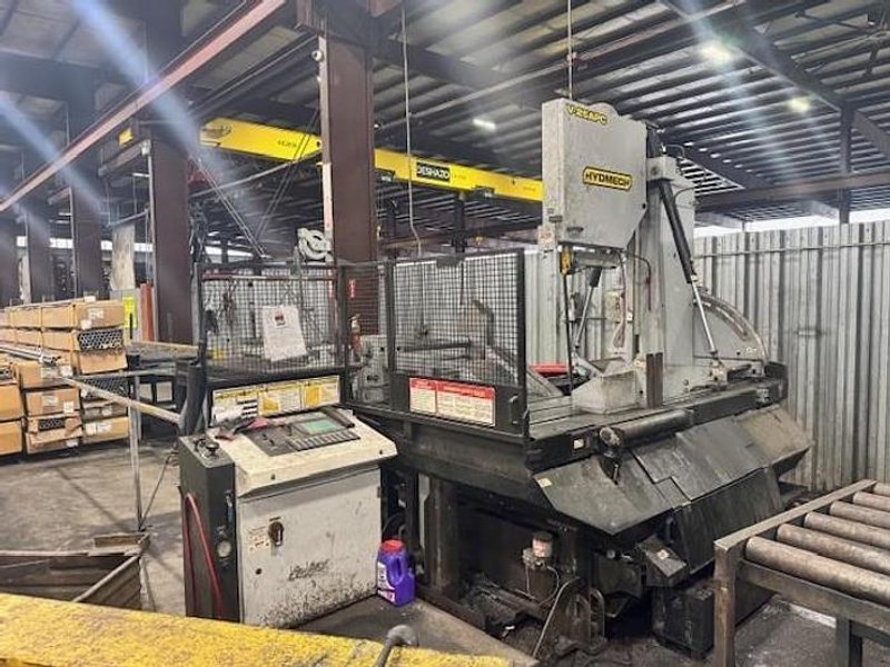 25″ x 30″ HydMech V25APC Vertical Bandsaw, 2021
