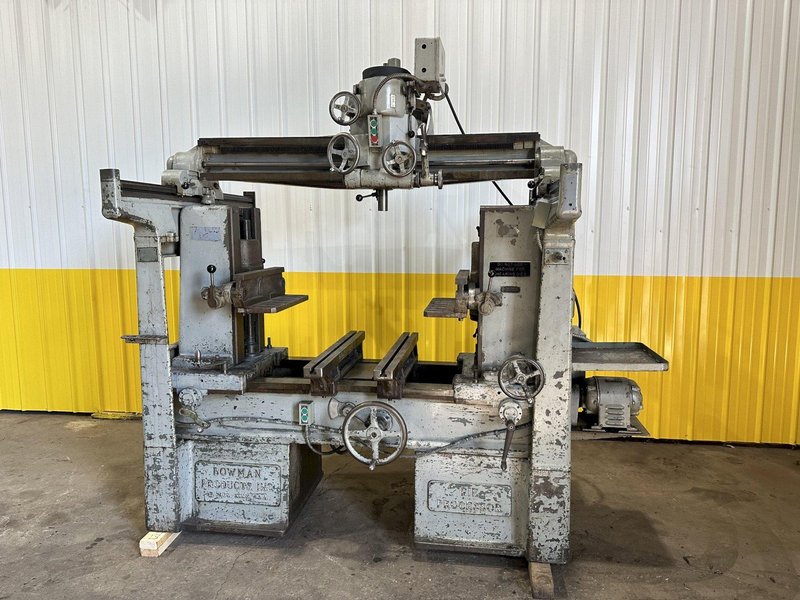 36” X 42” BOWMAN MODEL #DM3-42 DIE SEPERATOR / HANDLER / PROCESSOR WITH WORK HEAD: STOCK #19517