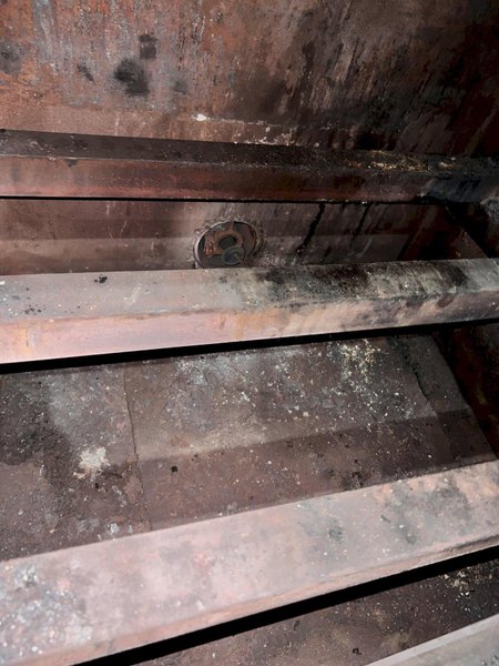 1998 DAYTON DUAL ZONE GAS POWERED PRE-HEAT DIE OVEN, WITH DIGITAL TEMP CONTROLLER: STOCK #20215