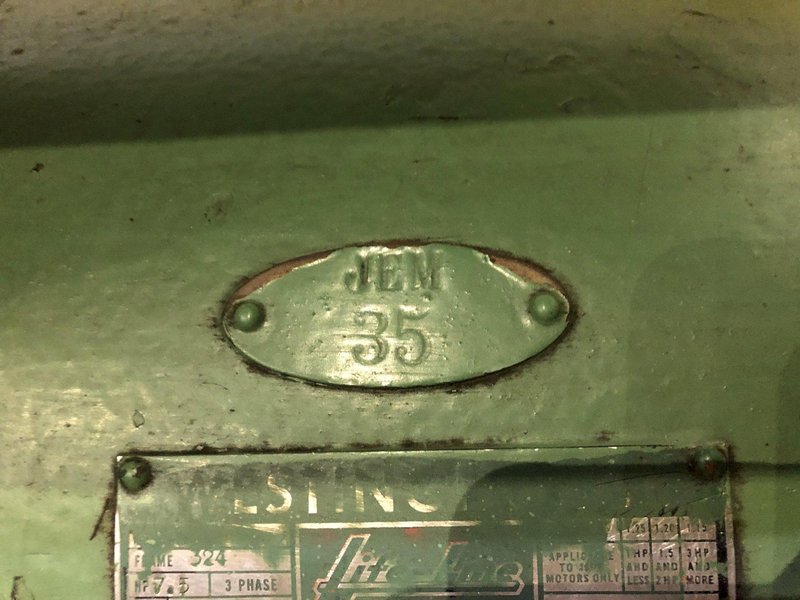 20" ROCKFORD MODEL #20 HYDRAULIC SHAPER: YOBRO #25676