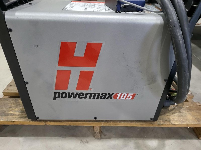 5′ x 10′ EZ Cut 8000-HT-PM105 Plasma Cutter, 2017 – Hypertherm Powermax 105, 105 Amps
