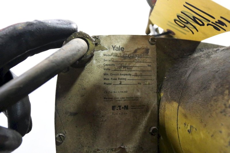 1/2 TON YALE ELECTRIC POWER CHAIN HOIST: STOCK #11966