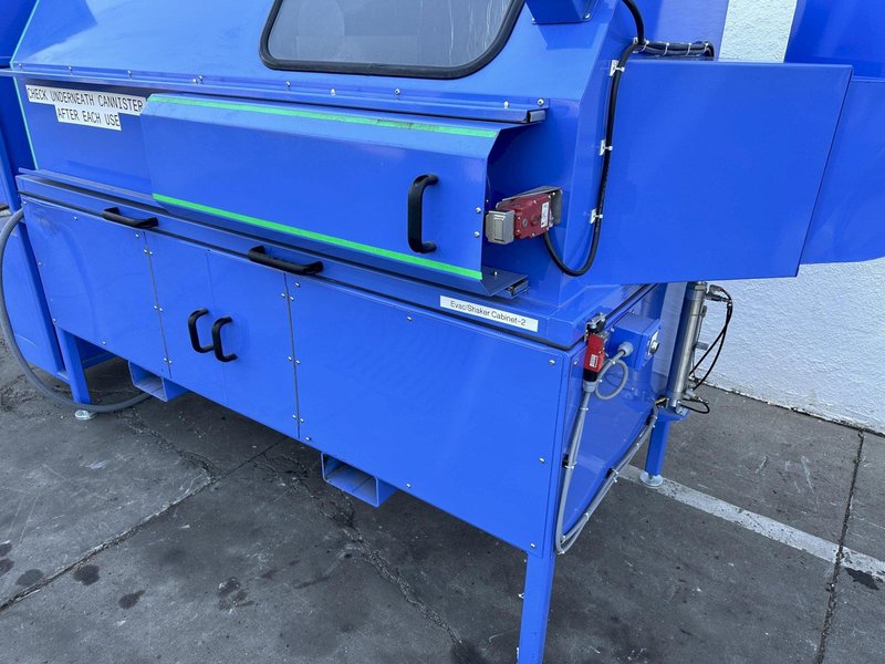 AIR PRO 2-HMI POWDER EVACUATION CABINET: STOCK #78150