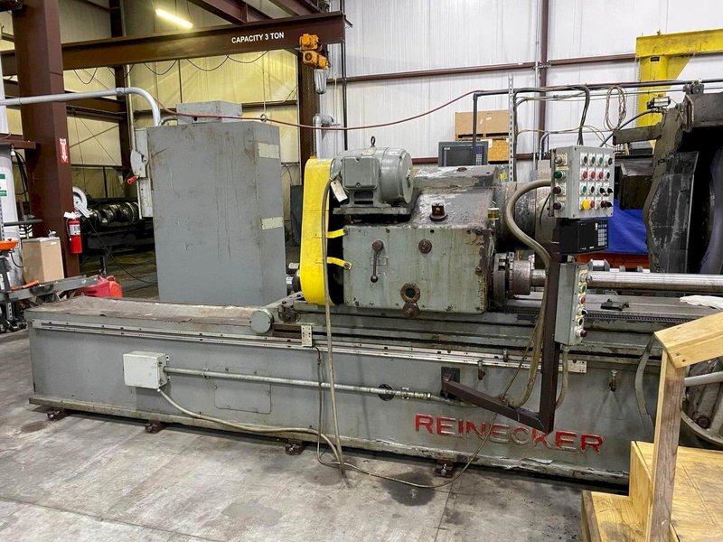 Reinecker 140″ Crankshaft Grinder, 1973 – Updated with CNC Dresser, Wheels, Chucks, and More