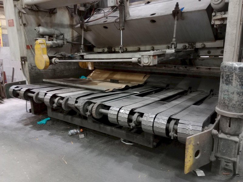 10' X 3/4" PACIFIC MODEL #600G10, 2001 HYDRAULIC SHEAR: STOCK # 14373