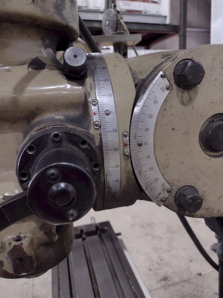 3 HP MICROCUT MODEL #1050 VERTICAL KNEE MILL: STOCK #21731