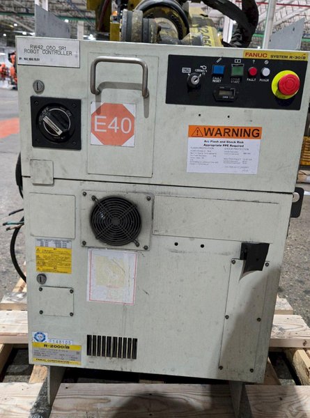 FANUC R-2000IB/210F + R30IB ROBOT ARM AND CONTROL CABINET – NO PENDANT USED