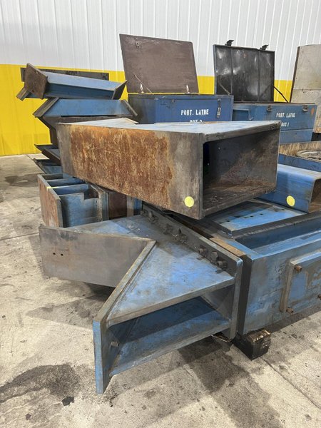 78" X 50' BESCO PORTABLE LATHE, ONSITE TURBINE WORK: STOCK #20735