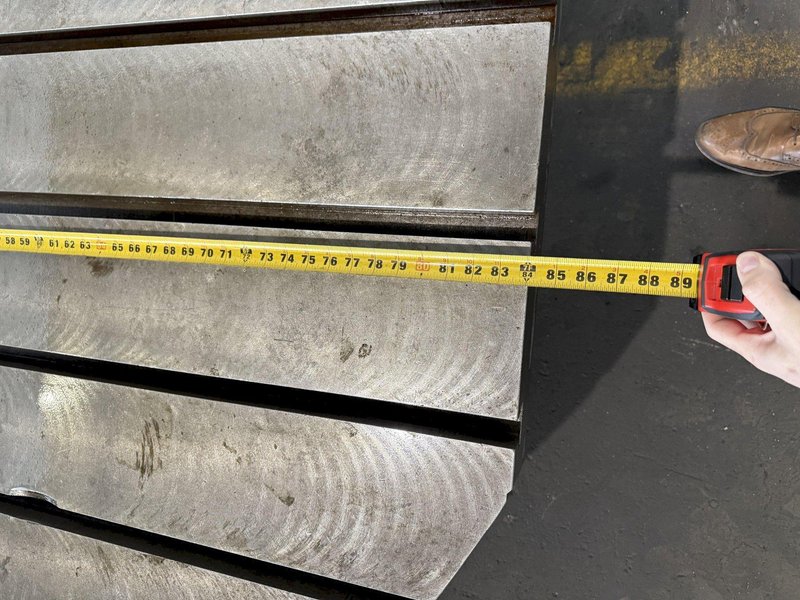 84&quot; X 60&quot; STONE CO ROTARY TABLE. STOCK # 1120524