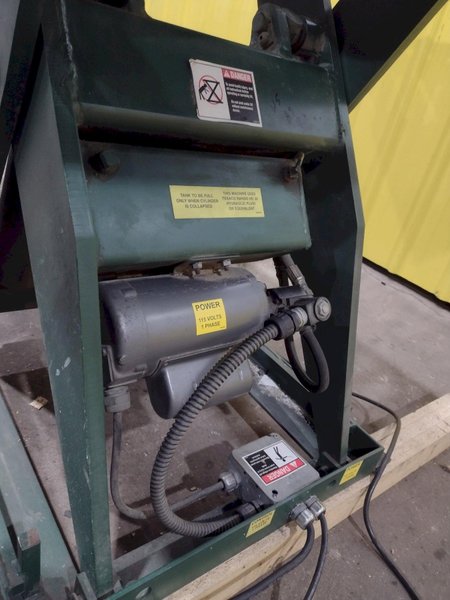 4,000 LBS X 72" X 30" SOUTHWORTH MODEL #LS4-36 HYDRUALIC SCISSOR LIFT TABLE: STOCK #20939