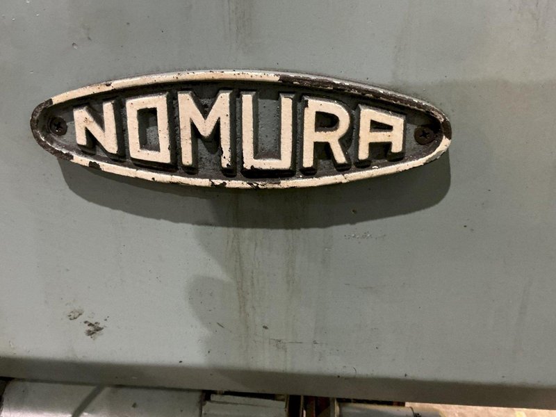 4" NOMURA MODEL #B-100WP TABLE TYPE HORIZONTAL BORING MILL 50 TAPER 96" TRAVEL: YOBRO #25193