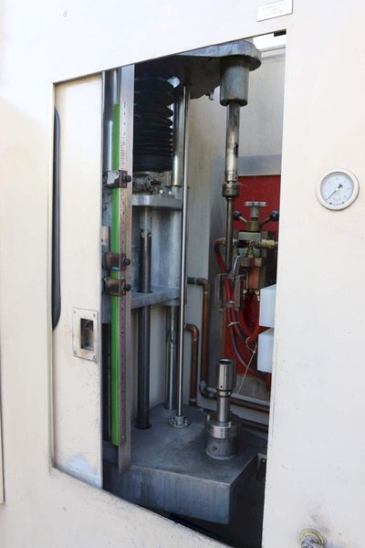 150 KW-10 KHZ DUAL HEAD AJAX INDUCTION SCANNER/HARDENER: STOCK #68790