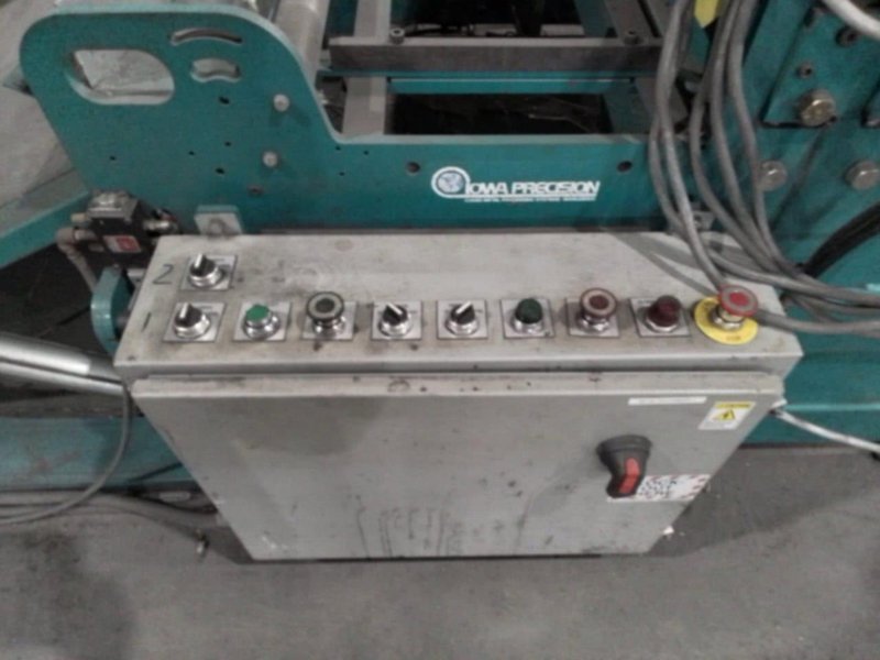 60″ x 14 Gauge Iowa Precision/Mestek Plasma Coil Feed, 2018