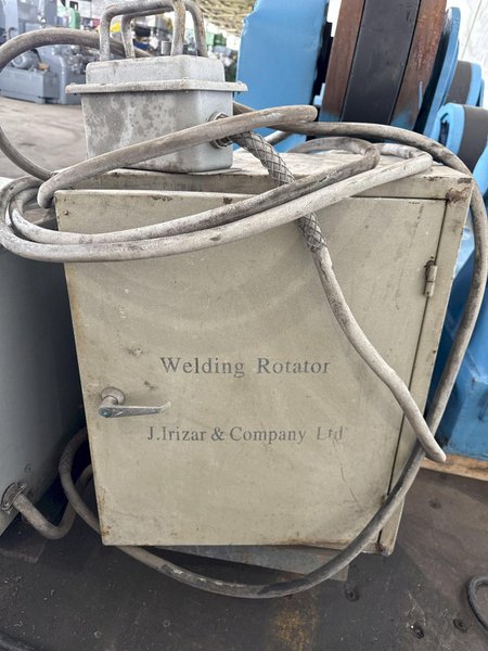 60-TON IRIZAR SELF-ALIGNING TANK TURNING ROLL SET. STOCK # 0343225