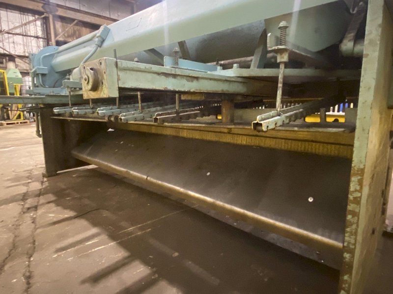 10' X 10" GA  CINCINNATI MODEL #1010 MECHANICAL SHEAR: STOCK #19575