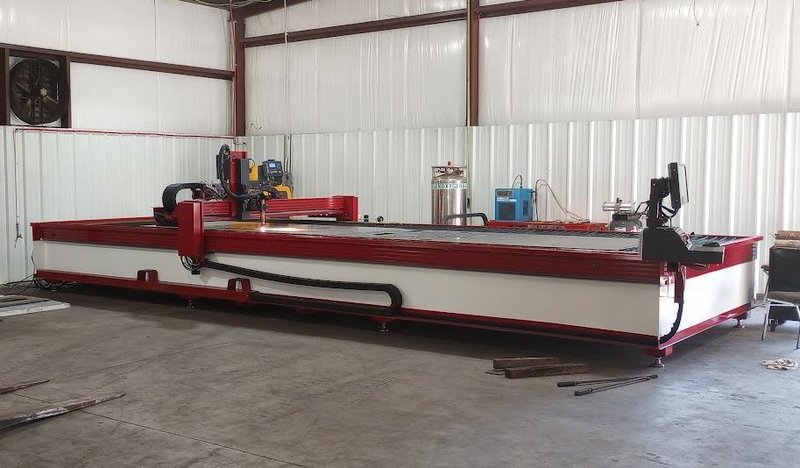 8′ x 25′ GenX CNC Plasma, 2024 – 400 amp Kjellberg Power supply