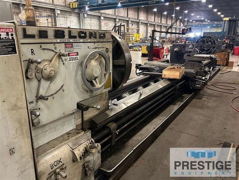 Leblond 46&quot; x 300&quot; 4025-32 Heavy Duty Manual Lathe