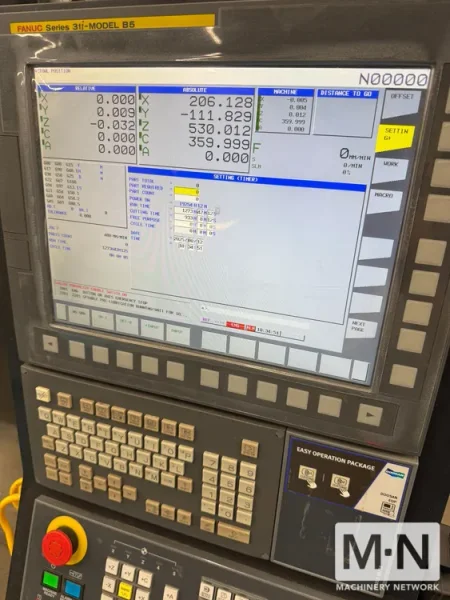 2021 Doosan DVF-6500 CNC 5-Axis Vertical Machining Center
